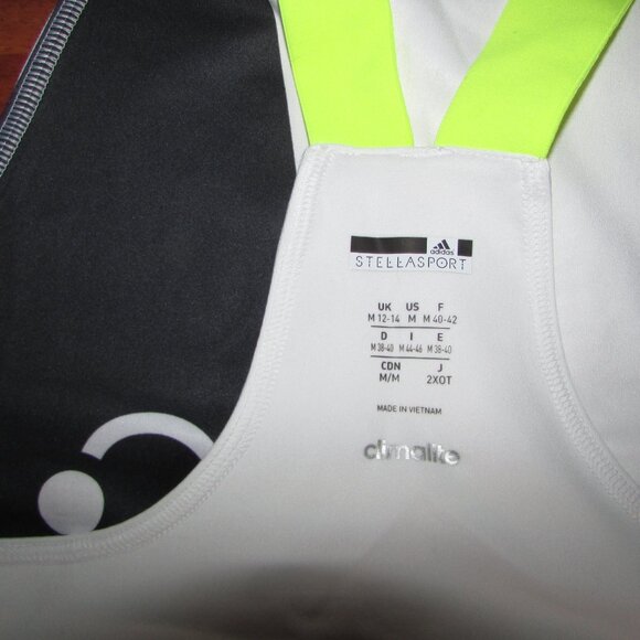 Stella McCartney Adidas Sports Tank Top - Sz Med - Picture 12 of 13